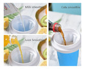 Practical Ice Cube Tray Harmless , Portable Ice Cream Maker Squeeze Cup