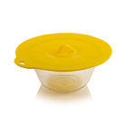 5Pcs Food Grade Reusable Silicone Food Fresh Cover Suction Lid For Bowls Cups
