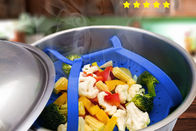 FDA Approved Silicone Kitchen Tools , Steamer Insertbasket Silicone Kitchen Products