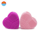 Household Items Dish Wash Scrubber , Heart Shaped Dish Cleaning Brush