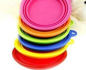 Easy To Take Out Collapsible Dog Bowl Silicone Waterproof With Color Matched