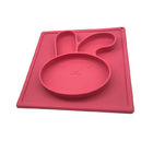 High Quality Silicone Suction Plate Baby Plate Mat Non Slip Placemats For Toddlers