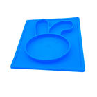 High Quality Silicone Suction Plate Baby Plate Mat Non Slip Placemats For Toddlers