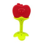 Colorful Silicone Baby Products With Pacifier Clip / Teether Holder