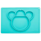 Rectangle Silicone Baby Products Silicon Plates For Babies Infant Placemat
