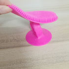 Durable Light Color Silicone Makeup Tool Super Cleaning Ability For Cleaning Brush