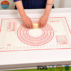 Silicone Baking Mat, Fondant Mat Measuring Spoons Reusable Dough Cutter, Tools Set for Baking & Cooking