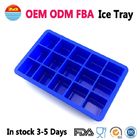 Cool Flexible Easy Release Large Wholesale Make Your Own Custom Personalized Silicone Rubber Mold Ice Cube Trays for Mini Fridge