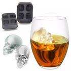 Wholesale best selling products china supplier skull shaped custom personalized silicone ice cube tray ice cream mold