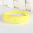 Intelligent Radio Controlled Led Silicone Wristband No Cracking Non - Deformable