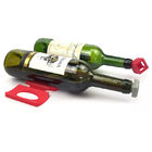 Easy Stack Storage Silicone Bottle Holder , Silicone Wine Rack For Kitchen Cabinet