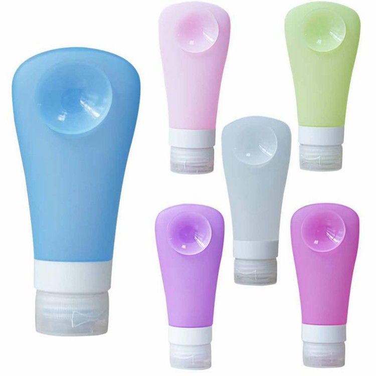 Scientific Opening Design Empty Travel Size Shampoo Bottles With Four Layer Leak Proof