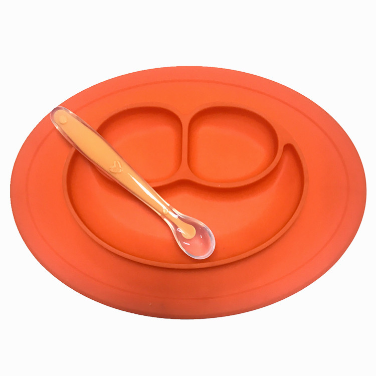 Non Slip Baby Placemat Plate Tray And Food Catcher Bib For Deal Healthy