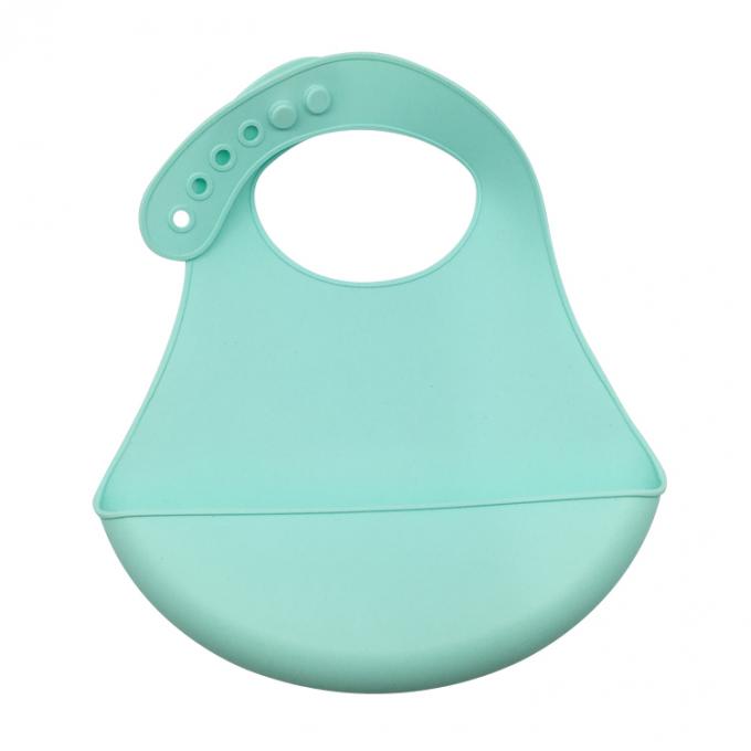 2018 best seller top quality Eco-friendly silicone Waterproof Washable foldable eco-friendly soft Baby Bibs