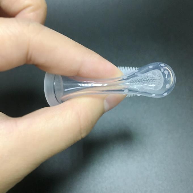 Wholesale manufacturers extra soft best rubber silicone finger toothbrush gum massager for babies