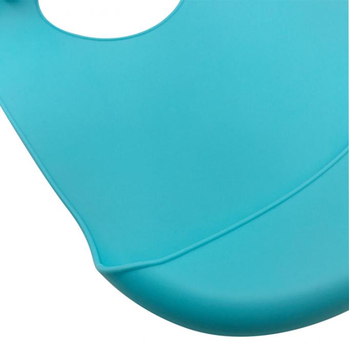 Octagonal Shape Silicone Placemat Plate Baby Spoons And Waterproof Bib