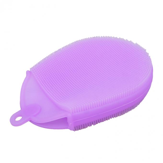 Rubber Cleaning Durable Silicone Makeup Tool Bath Shower Brush Comestic Tools