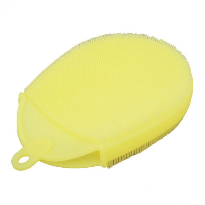 Rubber Cleaning Durable Silicone Makeup Tool Bath Shower Brush Comestic Tools