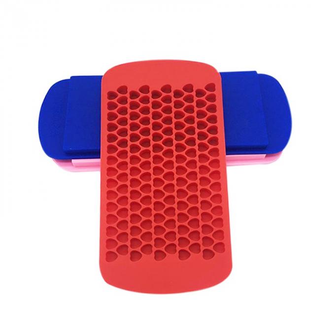 Fancy reusable 150 silicone heart ice cube tray bar tool 150 heart shaped ice mold high quality silicone food grade ice tray