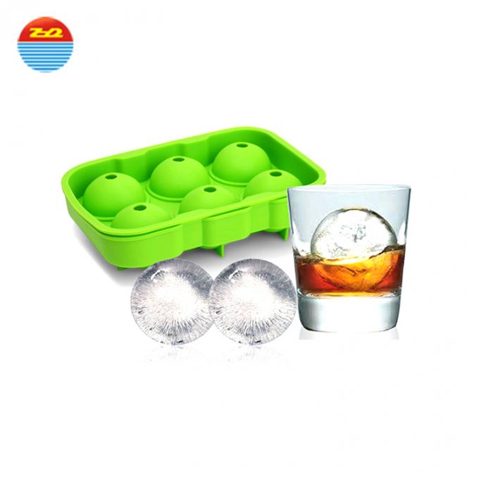 Novelty round ball easy release shaped non plastic large wholesale make your own custom personalized silicone ice cube tray mold