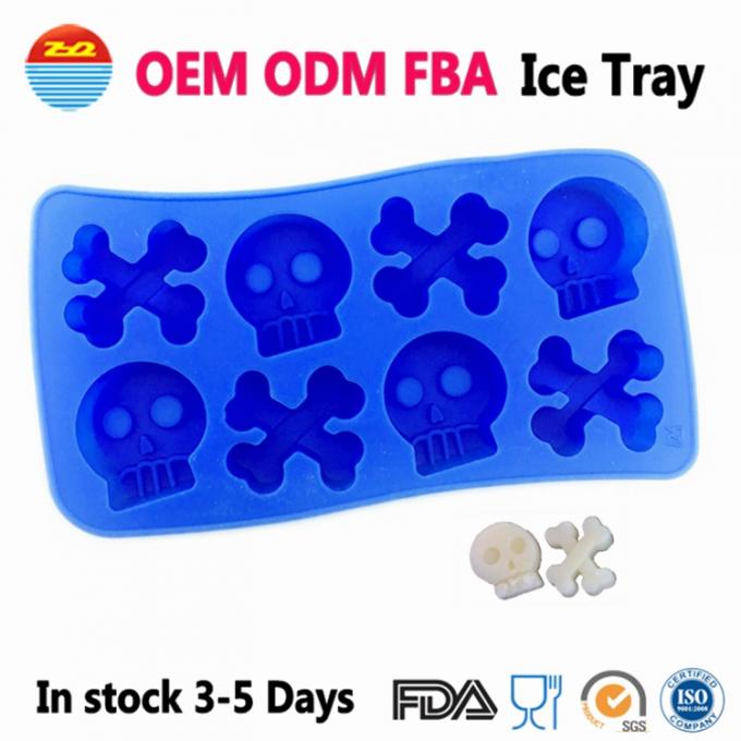 Cute Easy Release Silicone Ice Trays Cute Shape And BPA Free Not Easy Broken