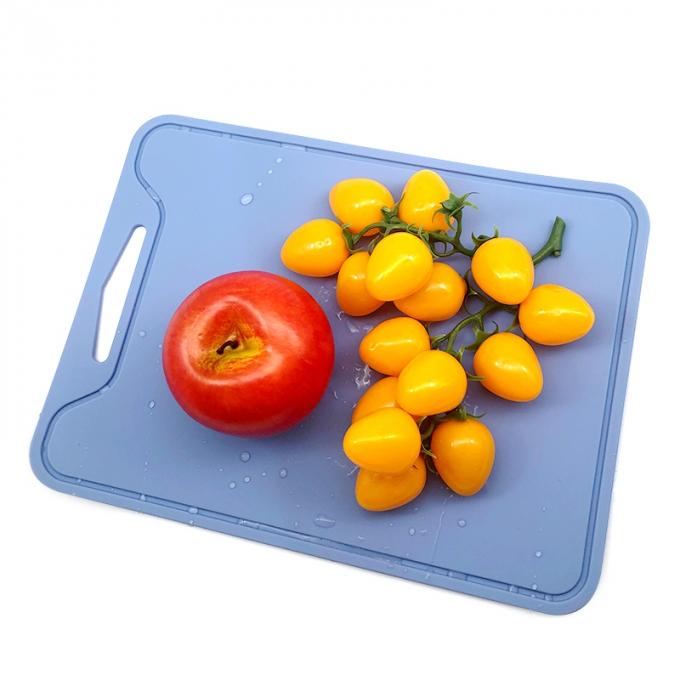 Food Grade Silicone Kitchen Utensils Durable Foldable Soft Cutting Board Hanging Hole Non Slip Mat