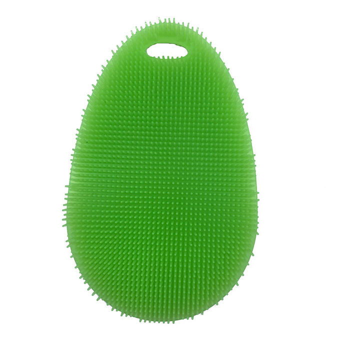 Custom Logo Silicone Kitchen Brush Scrubber Also Used As Pot Holders