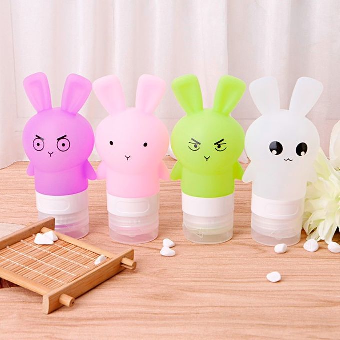 Cartoon Split Silicone Travel Containers Personal Care Container 75ml