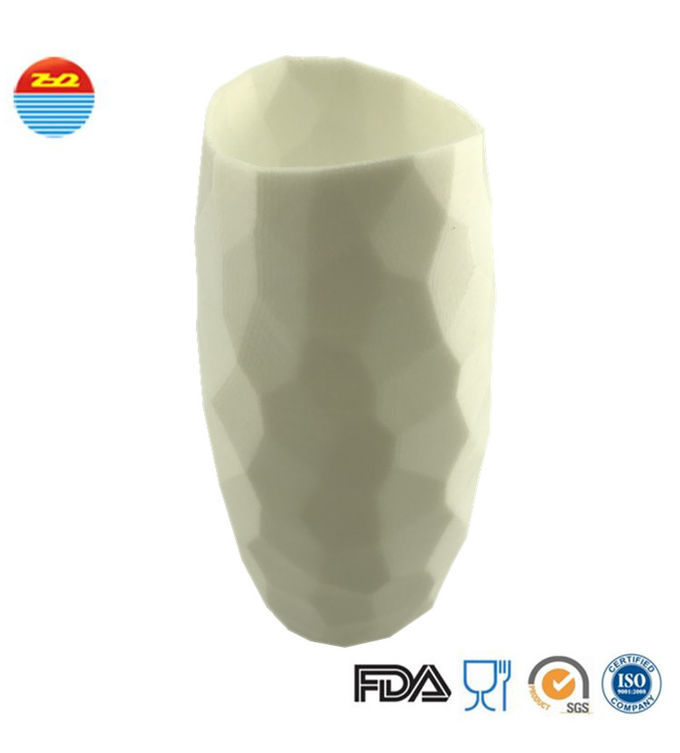 Silicone Vase Decorations For Living Room Beige Appearance Anti - Fall Wear 68x68x180mm