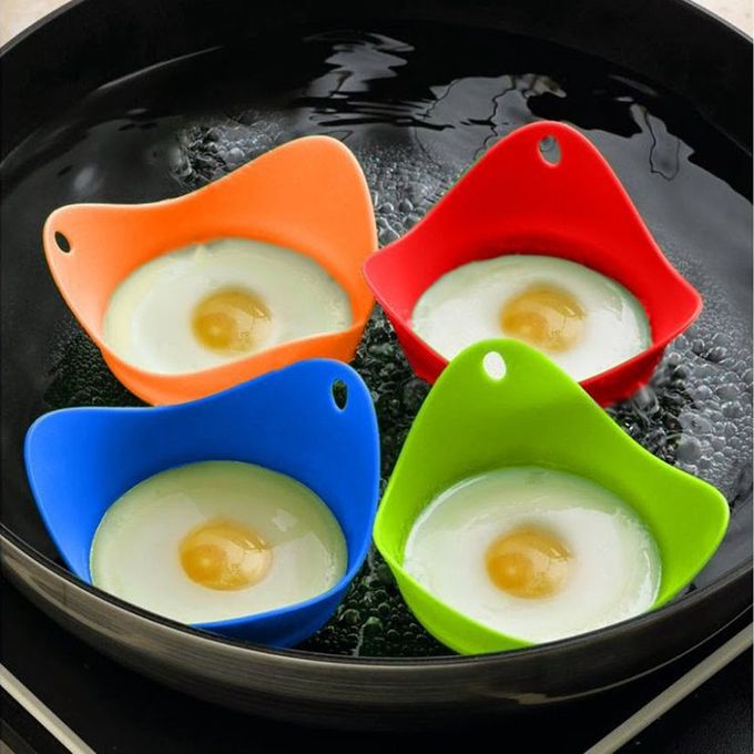 Factory Wholesale Microwave Non-toxic Silicone Egg Boiled Baking Tool Table Dinner Holder Boiler Silicone Egg Cooker