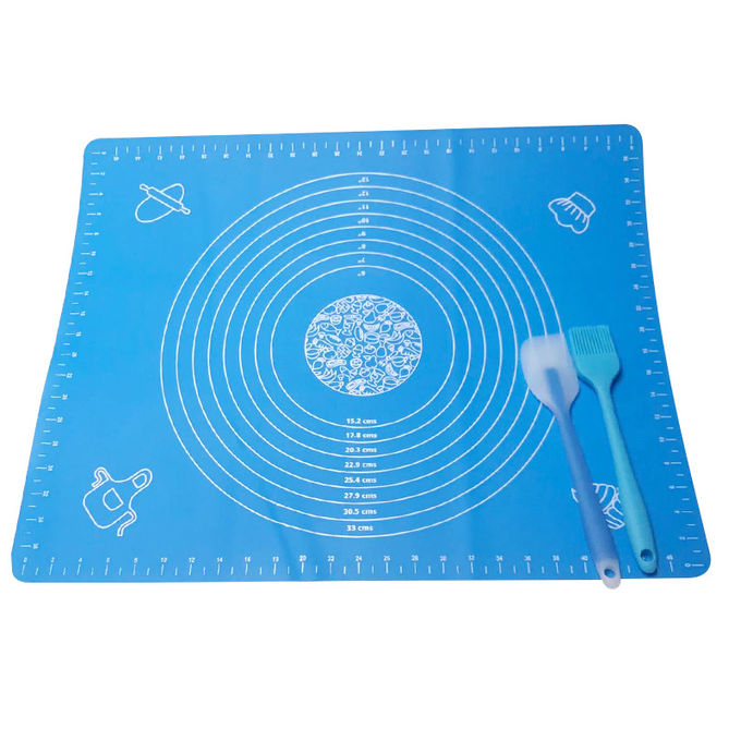 Walmart Hot Sale Wholesale Non Stick Rolling Food Table Silicone Heat Baking Mat