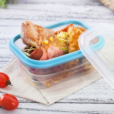 Heatproof Tiffin Silicone Collapsible Lunch Box Multiscene Lightweight