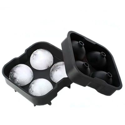 Harmless Silicone Ice Ball Mould Durable , Cold Resistant Ice Sphere Tray