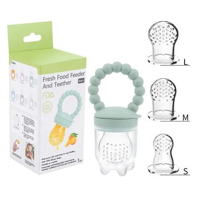 Durable Food Silicone Baby Teether Soft Flexible Harmless BPA Free