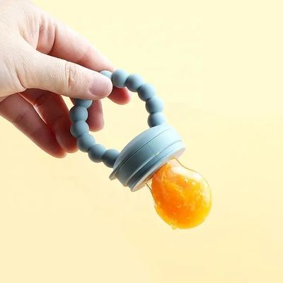 Durable Food Silicone Baby Teether Soft Flexible Harmless BPA Free