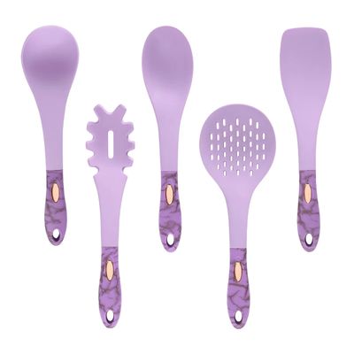 Portable Silicone Kitchen Utensils Set Multipurpose Lightweight