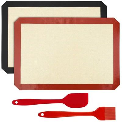 Fiberglass Dough Silicone Kneading Pad Lightweight Thickened