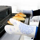 Portable Kitchen Baking Tool Non Stick , Heat Resistant Microwave Oven Gloves
