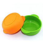 Durable kitchen accessories soup bowl Silicone Bowl and Spoons suit