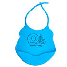 Hot Selling High Quality Best For Baby Customized Logo Silicone Baby Bib