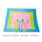 extra thin resistant full sheet utensil can silk print roll up rubber silicon baking pad