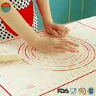 Silicone Baking Mat for Pastry Rolling Dough with Measurements, Liner Heat Resistance Table Placemat Pad Pastry Board
