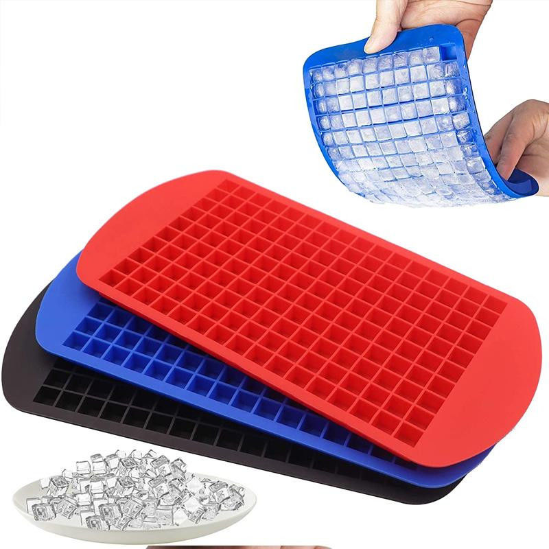 Reusable Ice Cube Mold Tray 160 Holes For Refreshing Beverages