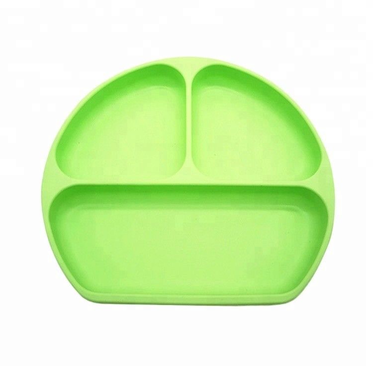 Durable And Flexible Silicone Baby Products Suction Plates For Baby Child