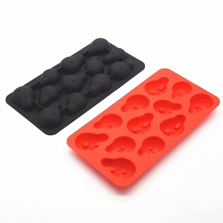 Eco-friendly homemade ice cream rolls maker Soft Certified Custom Logo popsic Reusable Silicone Ice Cube Tray