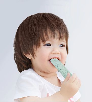 Silicone Teething Toy Baby Teether BPA Free Heat Cold Resistant Easy To Clean