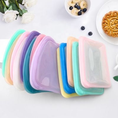 800 ML BPA free Reusable and Practical Silicone Food Bag for Eco-Friendly Food Storage
